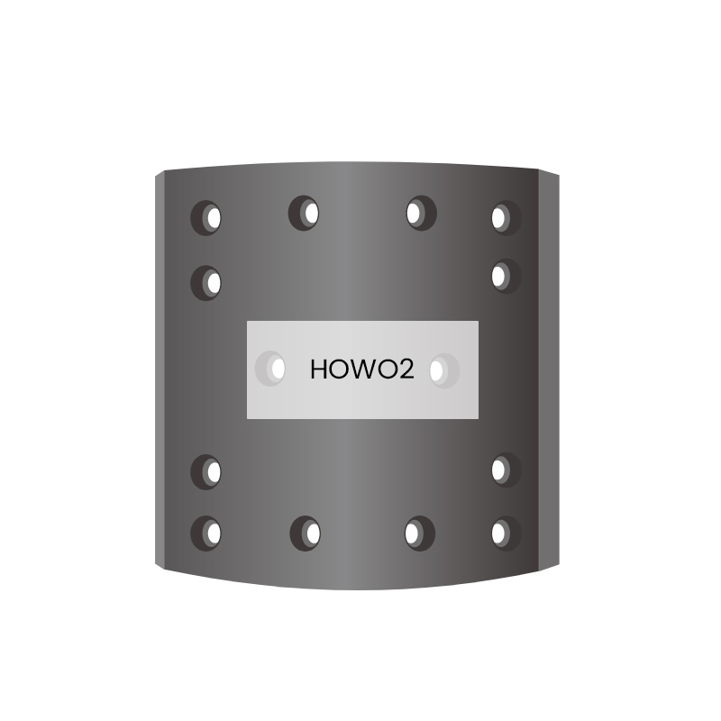 HOWO2 ব্রেক আস্তরণের প্রিমিয়াম গুণমান