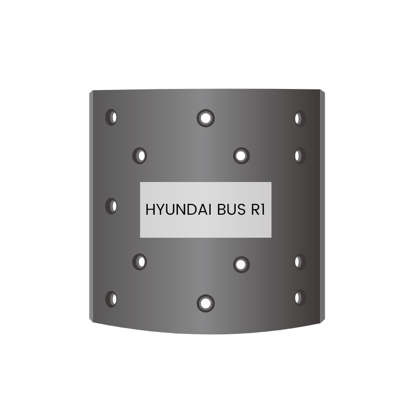 কোরিয়া হেভি ডিউটি ​​ট্রাক ব্রেক লাইনিং HYUNDAI BUS R1