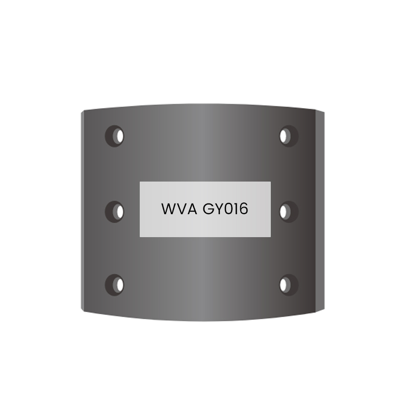 GY016 ব্রেক লাইনিং 14.5 মিমি পুরুত্ব 6 গর্ত
